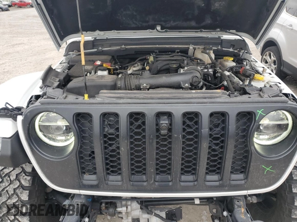 2021 Jeep Wrangler Rubicon with VIN 1C4HJXCG8MW857560, listed as a Copart auction lot 76726934 with 43,366 mi miles and Salvage title. Bid and sale history available at DreamBid. Image 11.