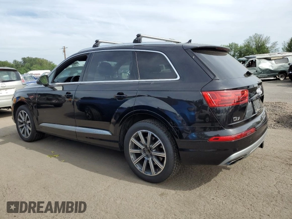 2017 Audi Q7 Premium Plus z VIN WA1LAAF73HD025493, wystawiony jako Copart lot #60876755 z przebiegiem 97 653 mil mil oraz Czysty tytuł • Clean title. Historia ofert i sprzedaży dostępna na DreamBid. Obrazek 2.