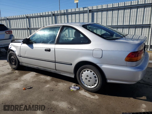 1997 Honda Civic DX with VIN 1HGEJ6127VL029010, listed as a Copart auction lot 79912244 with 268,453 mi miles and Salvage Title. Bid and sale history available at carsss.com. Image 2.
