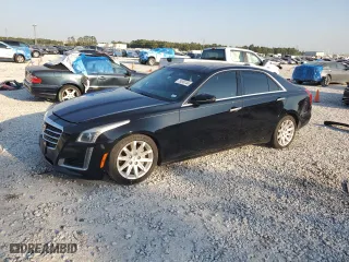 2016 Cadillac CTS Sedan RWD with VIN 1G6AP5SX6G0115240, listed as a Copart auction lot 75260744 with 101,143 mi miles and Salvage Title. Bid and sale history available at carsss.com. Image 1.