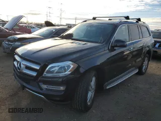 2016 Mercedes-Benz GL with VIN 4JGDF6EE6GA694894, listed as a Copart auction lot 83634044 with 211,142 mi miles and Salvage Title. Bid and sale history available at carsss.com. Image 1.