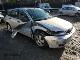 2007 Ford Focus S with VIN 1FAHP37N47W291407, listed as a Copart auction lot 44494405 with 161,355 mi miles and Salvage Title. Bid and sale history available at carsss.com. Image 4.