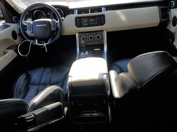 2016 Land Rover Range Rover Sport V6 HSE with VIN SALWR2VF5GA557881, listed as a Copart auction lot 54017675 with 106,189 mi miles and Clean Title. Bid and sale history available at carsss.com. Image 8.