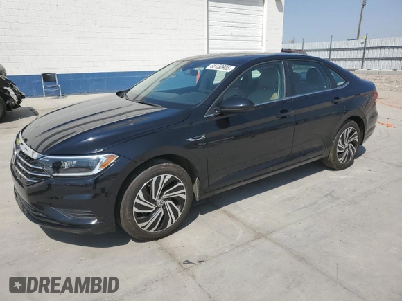 2021 Volkswagen Jetta SEL with VIN 3VWE57BU5MM013374, listed as a Copart auction lot 65150905 with 50,969 mi miles and Clean title. Bid and sale history available at DreamBid. Image 1.