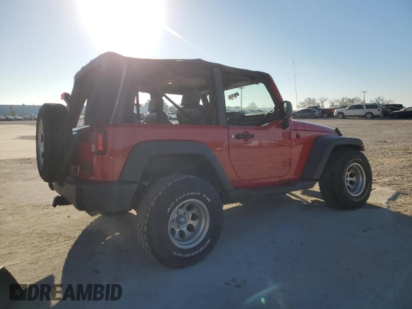 2009 Jeep Wrangler X with VIN 1J4FA24199L720554, listed as a Copart auction lot 88129665 with 67,840 mi miles and Salvage title. Bid and sale history available at DreamBid. Image 3.