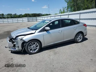 2018 Ford Focus SE with VIN 1FADP3FE0JL202442, listed as a Copart auction lot 53468725 with 106,119 mi miles and Salvage title. Bid and sale history available at DreamBid. Image 1.