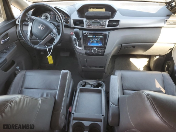 2014 Honda Odyssey EX-L with VIN 5FNRL5H62EB017699, listed as a Copart auction lot 50366905 with 119,957 mi miles and Salvage Title. Bid and sale history available at carsss.com. Image 8.