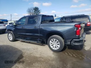 2020 Chevrolet Silverado 1500 Custom with VIN 3GCPWBEK0LG256626, listed as a Copart auction lot 46325475 with 38,514 mi miles and Salvage Title. Bid and sale history available at carsss.com. Image 2.
