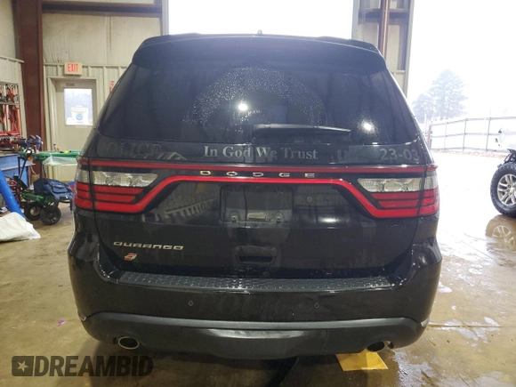 2023 Dodge Durango Pursuit with VIN 1C4SDJFT3PC558390, listed as a Copart auction lot 42823965 with 22,256 mi miles and Salvage title. Bid and sale history available at DreamBid. Image 6.