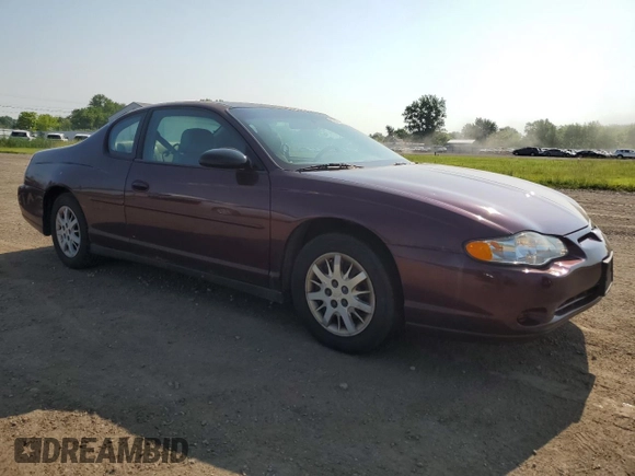 2004 Chevrolet Monte Carlo LS z VIN 2G1WW12E649194223, wystawiony jako Copart lot #60756175 z przebiegiem 53 477 mil mil oraz Czysty tytuł • Clean title. Historia ofert i sprzedaży dostępna na DreamBid. Obrazek 4.
