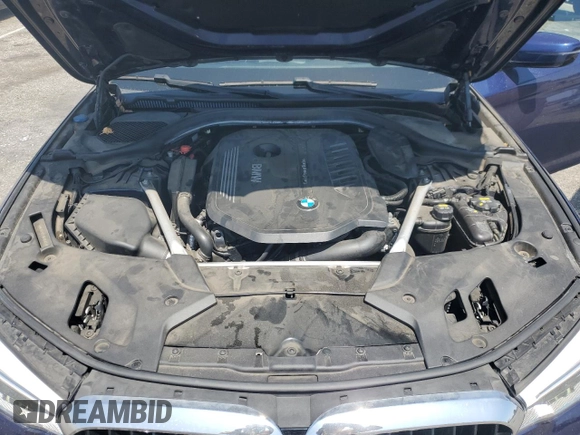 2018 BMW 5 Series 540i with VIN WBAJE5C51JWA94673, listed as a Copart auction lot 59807825 with 77,051 mi miles and Salvage title. Bid and sale history available at DreamBid. Image 11.