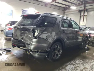 2018 Ford Explorer Sport with VIN 1FM5K8GT6JGA24211, listed as a Copart auction lot 52427215 with 71,788 mi miles and Salvage Title. Bid and sale history available at DreamBid. Image 3.