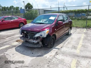 2022 Mitsubishi Mirage ES with VIN ML32FUFJ2NHF06037, listed as a IAAI auction lot 42346408 with 23,066 mi miles and . Bid and sale history available at DreamBid. Image 2.