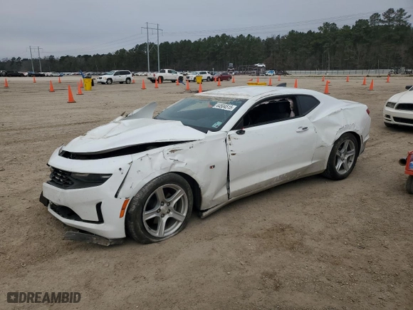 2020 Chevrolet Camaro 1LT with VIN 1G1FB1RX8L0138974, listed as a Copart auction lot 44504515 with NaN miles and Salvage Title. Bid and sale history available at carsss.com. Image 1.