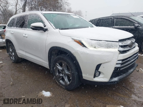 2018 Toyota Highlander Limited with VIN 5TDDZRFH6JS851503, listed as a IAAI auction lot 40911739 with 147,982 mi miles and . Bid and sale history available at DreamBid. Image 1.
