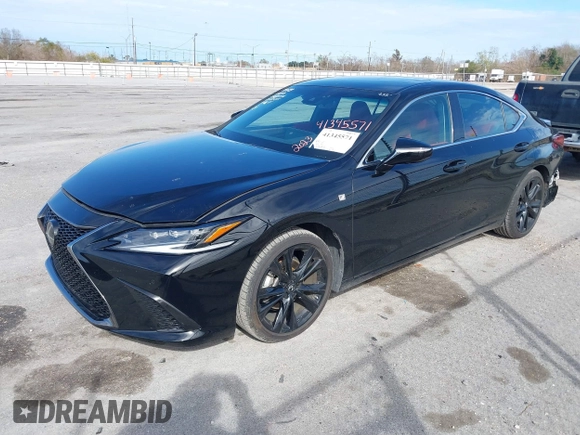 2023 Lexus ES with VIN 58AJZ1B10PU158450, listed as a IAAI auction lot 41345571 with 6,383 mi miles. Bid and sale history available at carsss.com. Image 14.