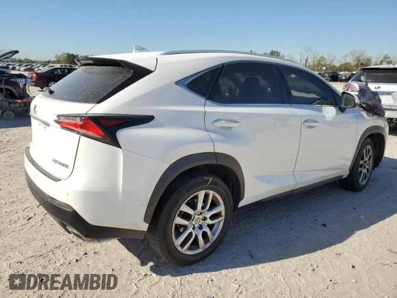 2015 Lexus NX 200t with VIN JTJYARBZ7F2004122, listed as a Copart auction lot 49131895 with 0 mi miles and Salvage Title. Bid and sale history available at carsss.com. Image 3.