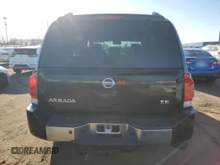 2006 Nissan Armada LE z VIN 5N1AA08B56N721476, wystawiony jako Copart lot #82567384 z przebiegiem 196 384 mil mil oraz Czysty tytuł • Clean title. Historia ofert i sprzedaży dostępna na DreamBid. Obrazek 6.