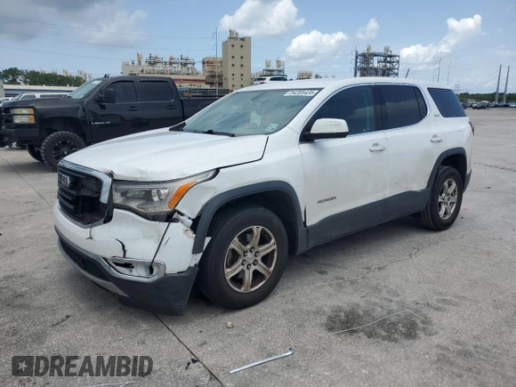 2019 GMC Acadia SLE z VIN 1GKKNKLA7KZ141189, wystawiony jako Copart lot #54205435 z przebiegiem 159 148 mil mil oraz Szkoda całkowita • Salvage title. Historia ofert i sprzedaży dostępna na DreamBid. Obrazek 1.