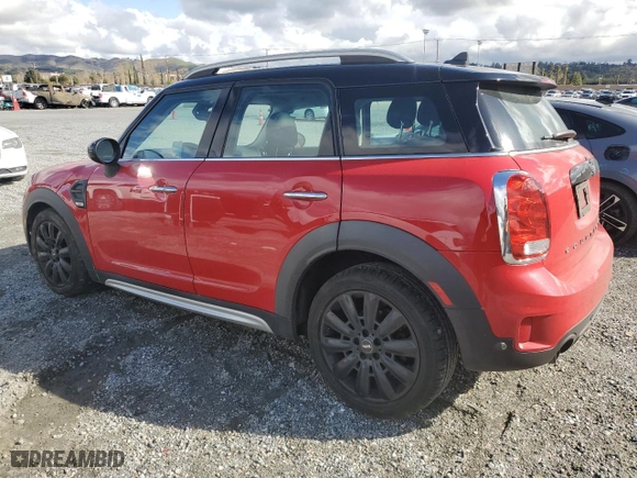 2019 MINI Countryman Cooper with VIN WMZYS7C57K3J05066, listed as a Copart auction lot 48928035 with 104,227 mi miles and Salvage Title. Bid and sale history available at carsss.com. Image 2.