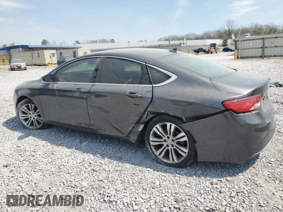 2015 Chrysler 200 Limited with VIN 1C3CCCAB2FN753146, listed as a Copart auction lot 50950125 with 369,499 mi miles and Salvage Title. Bid and sale history available at carsss.com. Image 2.
