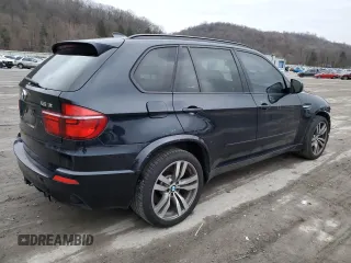 2013 BMW X5 M with VIN 5YMGY0C51DLL15660, listed as a Copart auction lot 84766244 with 113,007 mi miles and Salvage Title. Bid and sale history available at carsss.com. Image 3.
