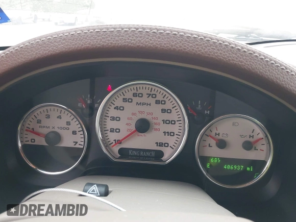 2006 Ford F-150 XLT with VIN 1FTPW14566KB42469, listed as a IAAI auction lot 42074416 with 406,937 mi miles. Bid and sale history available at carsss.com. Image 7.