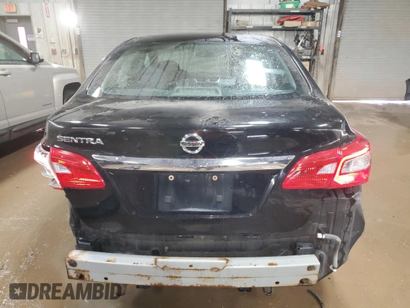 2017 Nissan Sentra S with VIN 3N1AB7AP5HY391072, listed as a Copart auction lot 51464465 with 151,084 mi miles and Salvage Title. Bid and sale history available at carsss.com. Image 6.