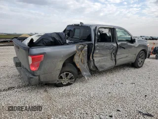 2024 Nissan Titan SV with VIN 1N6AA1EE5RN109336, listed as a Copart auction lot 51189775 with 24,894 mi miles and Salvage title. Bid and sale history available at DreamBid. Image 3.