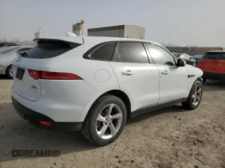 2019 Jaguar F-Pace 25t Premium with VIN SADCJ2FX5KA605238, listed as a Copart auction lot 48924955 with 76,241 mi miles and Salvage title. Bid and sale history available at DreamBid. Image 3.