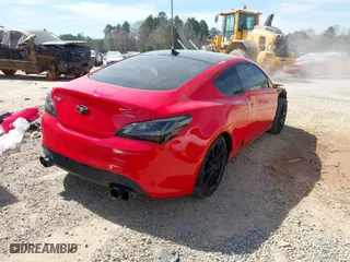 2013 Hyundai Genesis Coupe 2.0T R-Spec with VIN KMHHT6KD5DU097915, listed as a IAAI auction lot 41813059 with 150,393 mi miles. Bid and sale history available at carsss.com. Image 4.