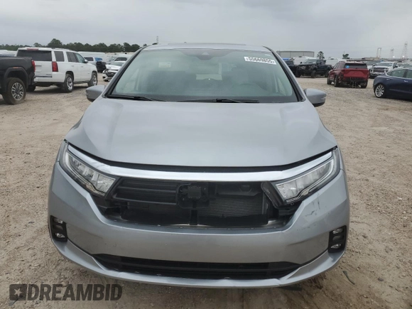 2024 Honda Odyssey EX-L with VIN 5FNRL6H63RB046690, listed as a Copart auction lot 55669855 with 7,829 mi miles and Salvage Title. Bid and sale history available at DreamBid. Image 5.