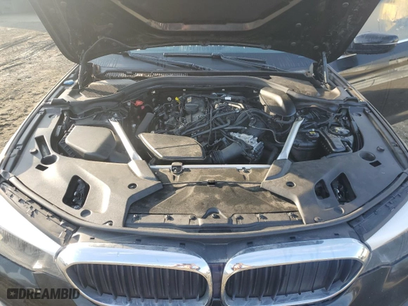 2019 BMW 5 Series 530i xDrive with VIN WBAJA7C55KWW18669, listed as a Copart auction lot 74400424 with 162,503 mi miles and Clean Title. Bid and sale history available at carsss.com. Image 11.