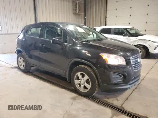 2016 Chevrolet Trax LS z VIN KL7CJNSB8GB673829, wystawiony jako Copart lot #53386415 z przebiegiem 114 104 mil mil oraz Szkoda całkowita • Salvage title. Historia ofert i sprzedaży dostępna na DreamBid. Obrazek 4.