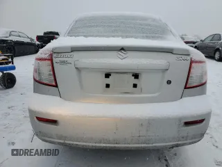 2008 Suzuki SX4 Convenience Pkg with VIN JS2YC415X85103538, listed as a Copart auction lot 41435285 with 0 mi miles and Salvage Title. Bid and sale history available at carsss.com. Image 6.