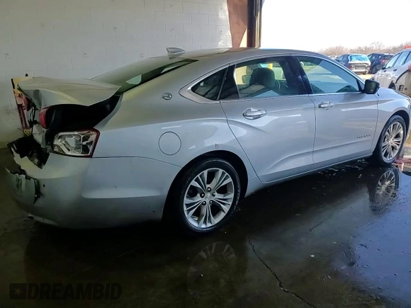 2015 Chevrolet Impala LT with VIN 2G1115SLXF9234420, listed as a Copart auction lot 41874655 with 130,669 mi miles and Salvage Title. Bid and sale history available at DreamBid. Image 13.