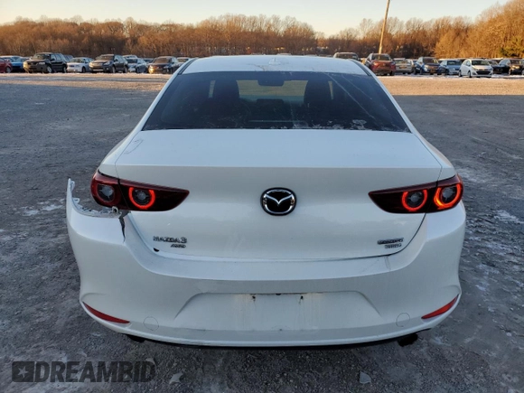 2022 Mazda 3 2.5 Turbo z VIN 3MZBPBAY7NM300608, wystawiony jako Copart lot #41694185 z przebiegiem 21 499 mil mil oraz Szkoda całkowita • Salvage title. Historia ofert i sprzedaży dostępna na DreamBid. Obrazek 6.