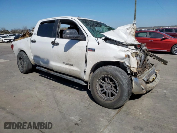 2013 Toyota Tundra 4WD Truck with VIN 5TFDW5F14DX302742, listed as a Copart auction lot 49841765 with 0 mi miles and Salvage Title. Bid and sale history available at carsss.com. Image 4.