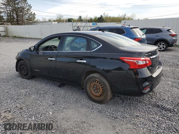2017 Nissan Sentra SV with VIN 3N1AB7APXHL685502, listed as a Copart auction lot 55575195 with 119,595 mi miles and Salvage Title. Bid and sale history available at carsss.com. Image 2.