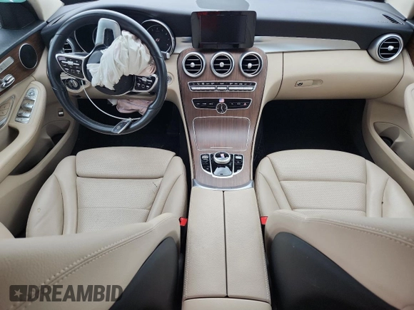 2019 Mercedes-Benz C 300 with VIN 55SWF8EB7KU309453, listed as a Copart auction lot 60750895 with Not provided miles and Salvage title. Bid and sale history available at DreamBid. Image 8.