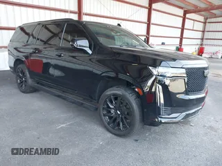 2023 Cadillac Escalade ESV 4WD Sport Platinum z VIN 1GYS4RKL8PR219829, wystawiony jako IAAI lot #42097231 z przebiegiem 19 595 mil mil oraz . Historia ofert i sprzedaży dostępna na DreamBid. Obrazek 1.