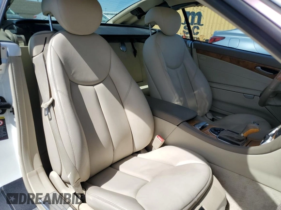 2008 Mercedes-Benz SL 550 with VIN WDBSK71FX8F141776, listed as a Copart auction lot 50004185 with 58,668 mi miles and Salvage title. Bid and sale history available at DreamBid. Image 10.