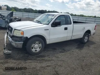 2005 Ford F-150 XL with VIN 1FTVF12585NA40842, listed as a Copart auction lot 61728465 with 288,002 mi miles and Salvage title. Bid and sale history available at DreamBid. Image 1.