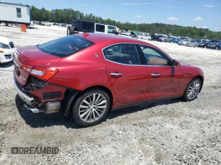 2014 Maserati Ghibli z VIN ZAM57XSA7E1126742, wystawiony jako Copart lot #57495135 z przebiegiem 50 077 mil mil oraz Szkoda całkowita • Salvage title. Historia ofert i sprzedaży dostępna na DreamBid. Obrazek 3.