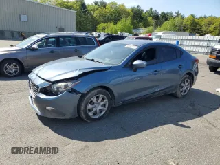 2014 Mazda 3 i Sport with VIN JM1BM1U77E1114315, listed as a Copart auction lot 56091515 with 167,013 mi miles and Salvage Title. Bid and sale history available at DreamBid. Image 1.