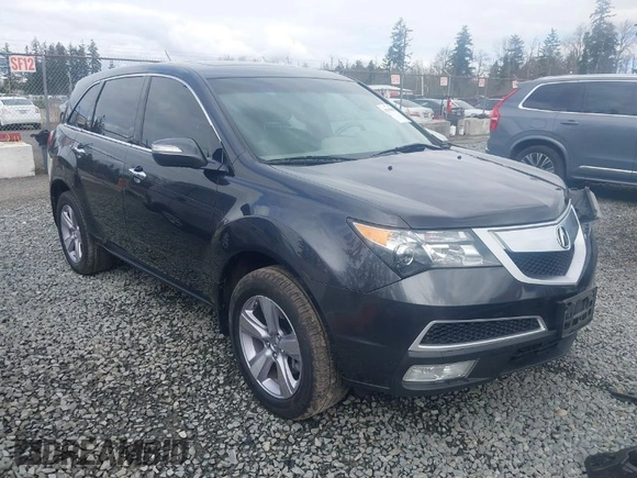2013 Acura MDX Tech Pkg with VIN 2HNYD2H31DH507471, listed as a IAAI auction lot 41945855 with 107,273 mi miles. Bid and sale history available at carsss.com. Image 1.
