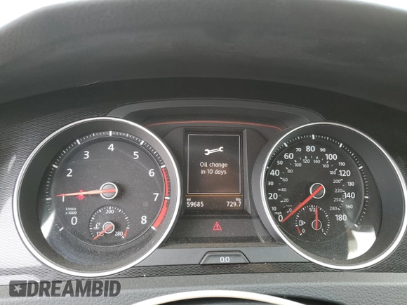 2015 Volkswagen GTI S с VIN 3VWTT7AU9FM048534, выставлен на аукционе Copart как лот 56526485 с пробегом 59 685 миль миль и Списание • Salvage title. История ставок и продаж доступна на DreamBid. Изображение 9.