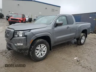 2024 Nissan Frontier S with VIN 1N6ED1CMXRN662955, listed as a Copart auction lot 84954994 with 1,653 mi miles and Salvage Title. Bid and sale history available at carsss.com. Image 1.