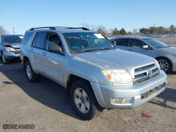 2005 Toyota 4Runner SR5 with VIN JTEBU14R650067166, listed as a IAAI auction lot 41760084 with 195,973 mi miles. Bid and sale history available at carsss.com. Image 1.