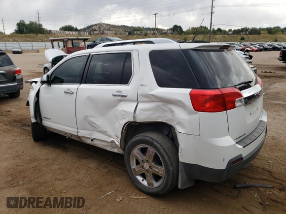 2012 GMC Terrain SLT-1 with VIN 2GKFLVEKXC6242660, listed as a Copart auction lot 75205044 with Not provided miles and Salvage title. Bid and sale history available at DreamBid. Image 2.